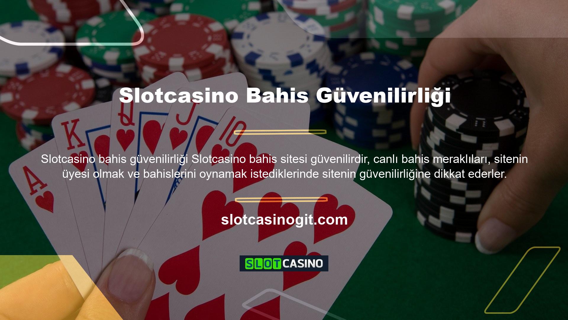 Bir bahis sitesinin güvenilir olup olmadığını görmenin birkaç yolu vardır